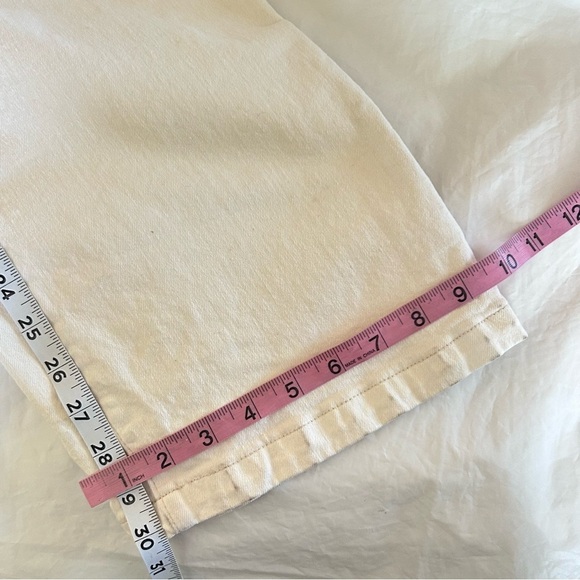 MADEWELL The Perfect Vintage Wide-Leg Jean in Tile White Patch Pocket Edition 26 - Picture 11 of 11